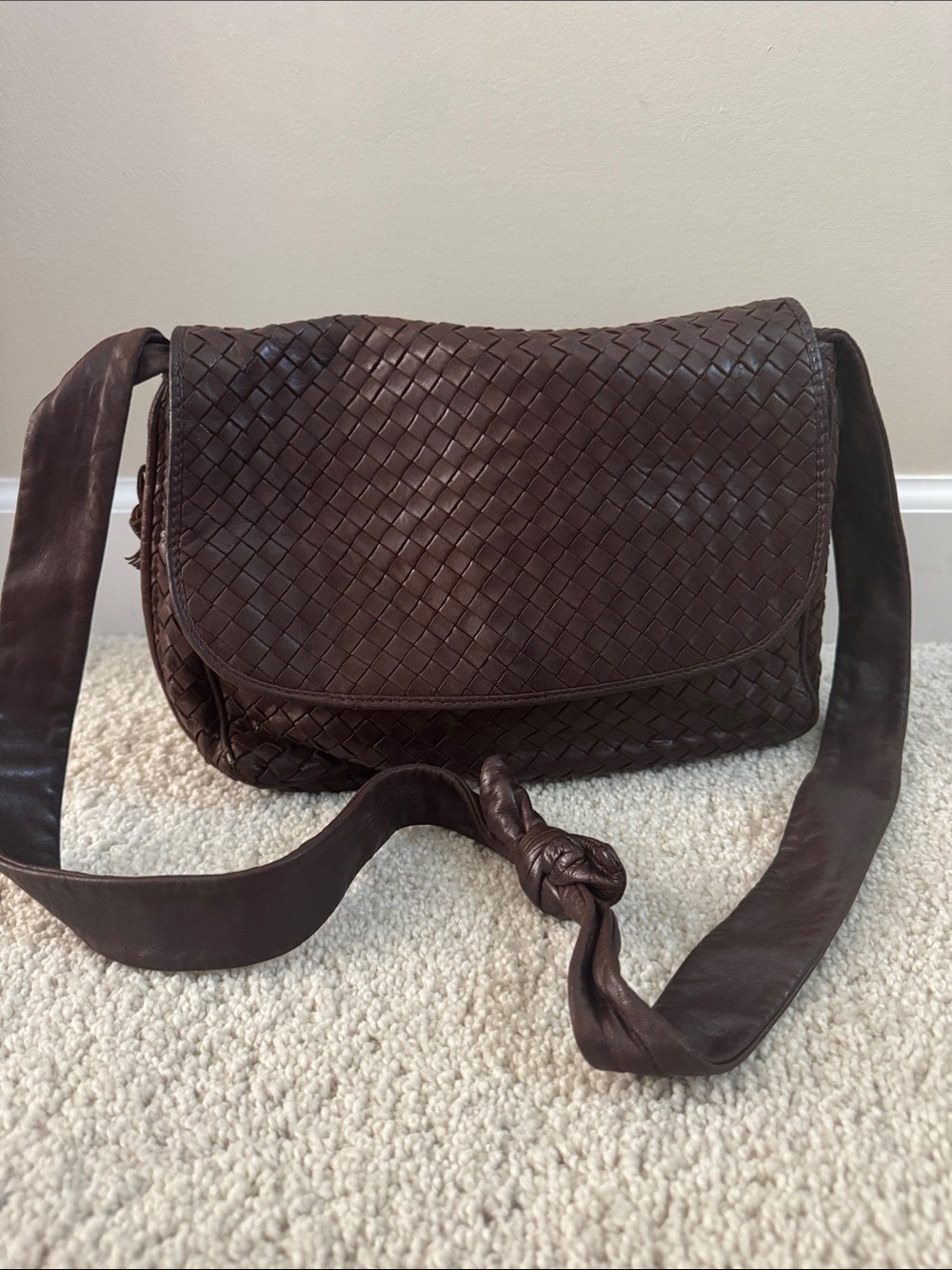 Cosci leather shoulder bag from Italy